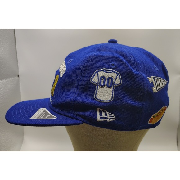 New Era LA Dodgers World Series 7x Champions Snapback Hat Royal Blue - Picture 3 of 6